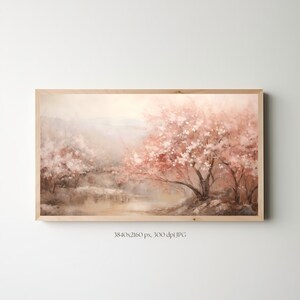 Samsung Frame TV Art | Winter Wabi sabi art | Japandi nature | Winter TV Art | Holiday Decor | Holiday Tv Art | Japanese Cherry blossom