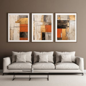 Set of 3 Japandi wall art | Japandi art | Wabi Sabi wall art | Japandi wall decor  | Japandi print | Wabi sabi wall decor | Wood texture art