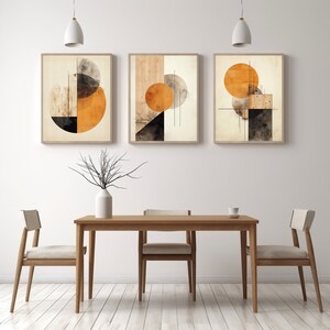 Set of 3 Japandi wall art | Japandi art | Wabi Sabi wall art | Japandi wall decor  | Japandi print | Wabi sabi wall decor | Wood texture art