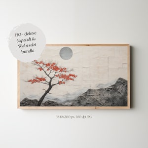 Ponad 150 japońskich dzieł sztuki inspirowanych sztuką telewizorów Samsung Frame | Sztuka telewizyjna Wabi Sabi | Styl vintage Japandi | Sztuka telewizyjna Japan Summer | Japońska sztuka telewizyjna