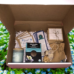 Caixa de presente personalizada para condolências, pacote de cuidados para o luto, presente de luto, presente de condolências, perda de um ente querido, presente de conforto, presente de lembrança