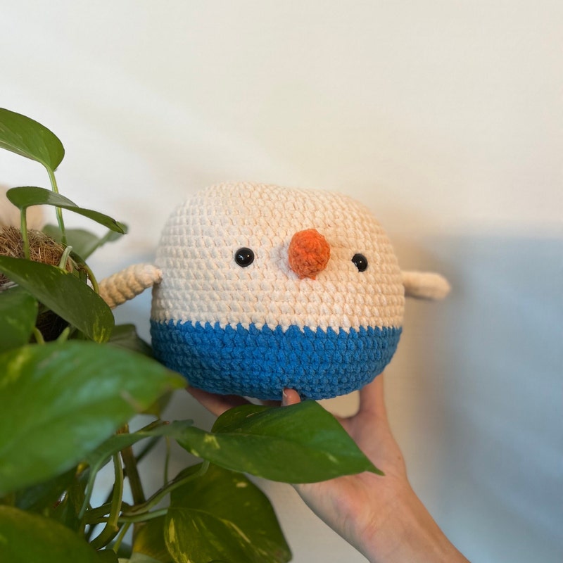 Fluffy Penguin Plushie - Etsy