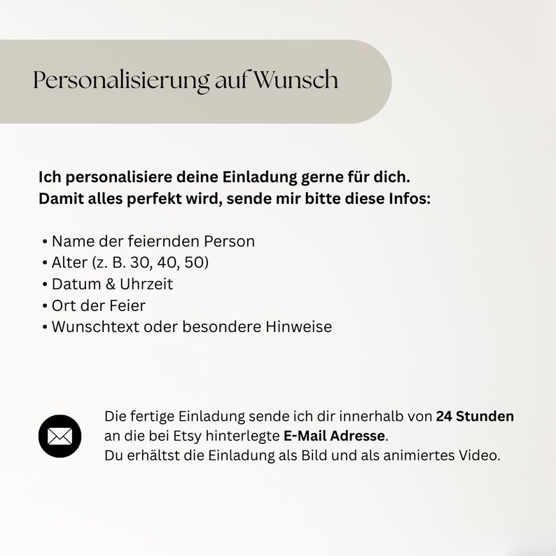 50th Birthday Invitation Digital Animated Elegant E card 50th Birthday Invitation Digital Animated Elegant E card