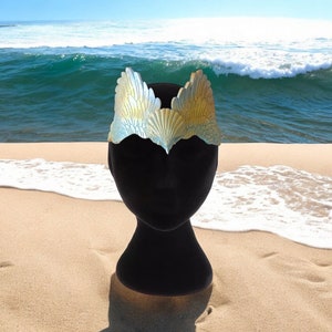 Mermaid silicone swimmable &quot;These wings are meant to swim&quot; crown
