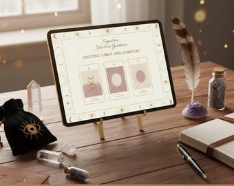 Personalized Tarot Reading PDF – Detailed 3 Card Digital Report