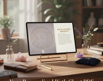 Personalized Birth Chart PDF Astrology Report