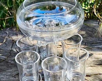 The Dispenser, Pourer for beverages, Automatic Drink Dispenser for 6 Glasses, Plastic accessories , drink accessories, party gift, birthday