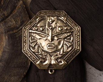 Valaya Fibula: Dwarven Style Brooch