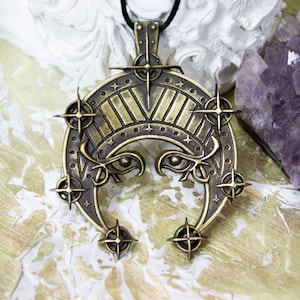 Mässingshänge Fantasi Selune Symbol