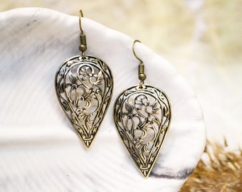 Elven  earrings "Fireila"