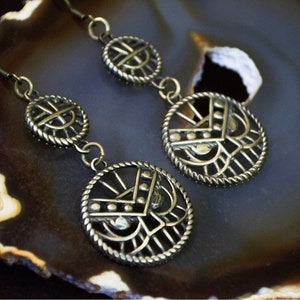 Dwarf earrings &quot;Orifa&quot;