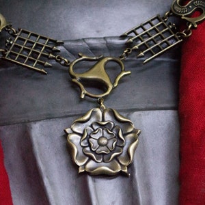 Collar of Esses With the Tudor Rose Badge of Henry VIII - Etsy