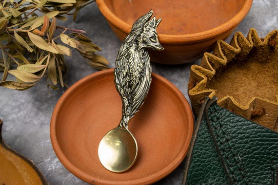 Decorative Spoon Fox - Etsy