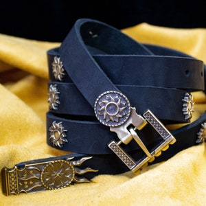 Nilfgaardian leather belt