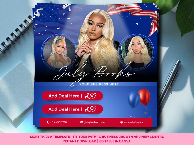 Braids Flyer, Custom Salon Price List Template, Hair Stylist & Lash ...