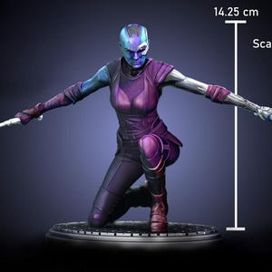 Nebula 3D STL-figuurmodel – digitaal downloadbestand