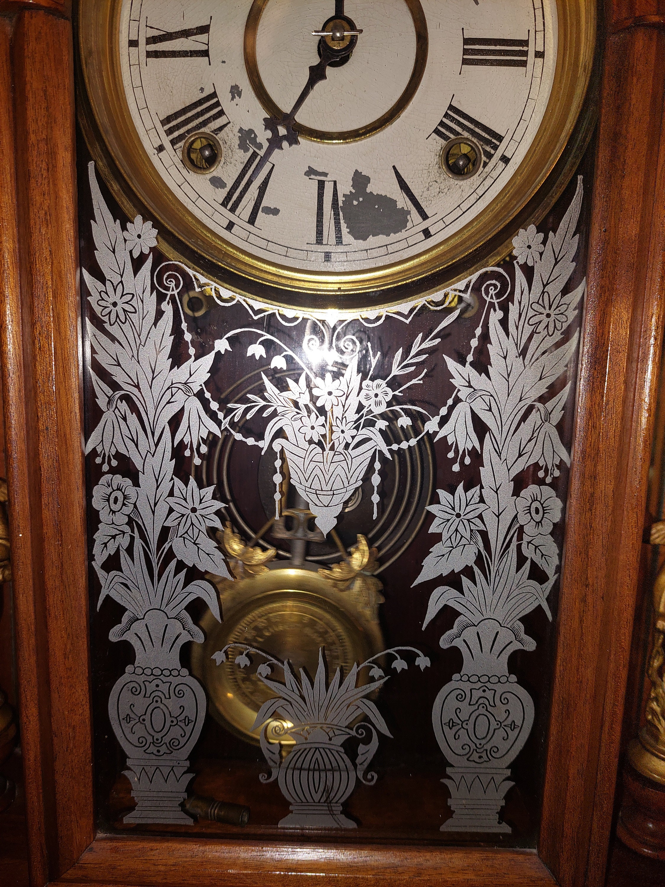 Antique Grandmother Clock Etsy UK