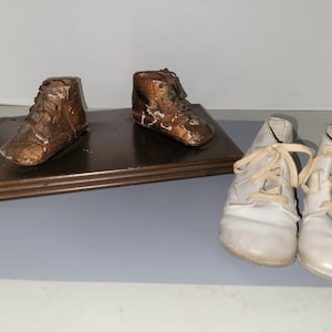 Bronzed Baby Shoes