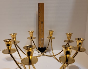 Mid Century Brass Table candelabra