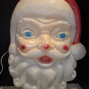 Christmas Blow Mold Santa