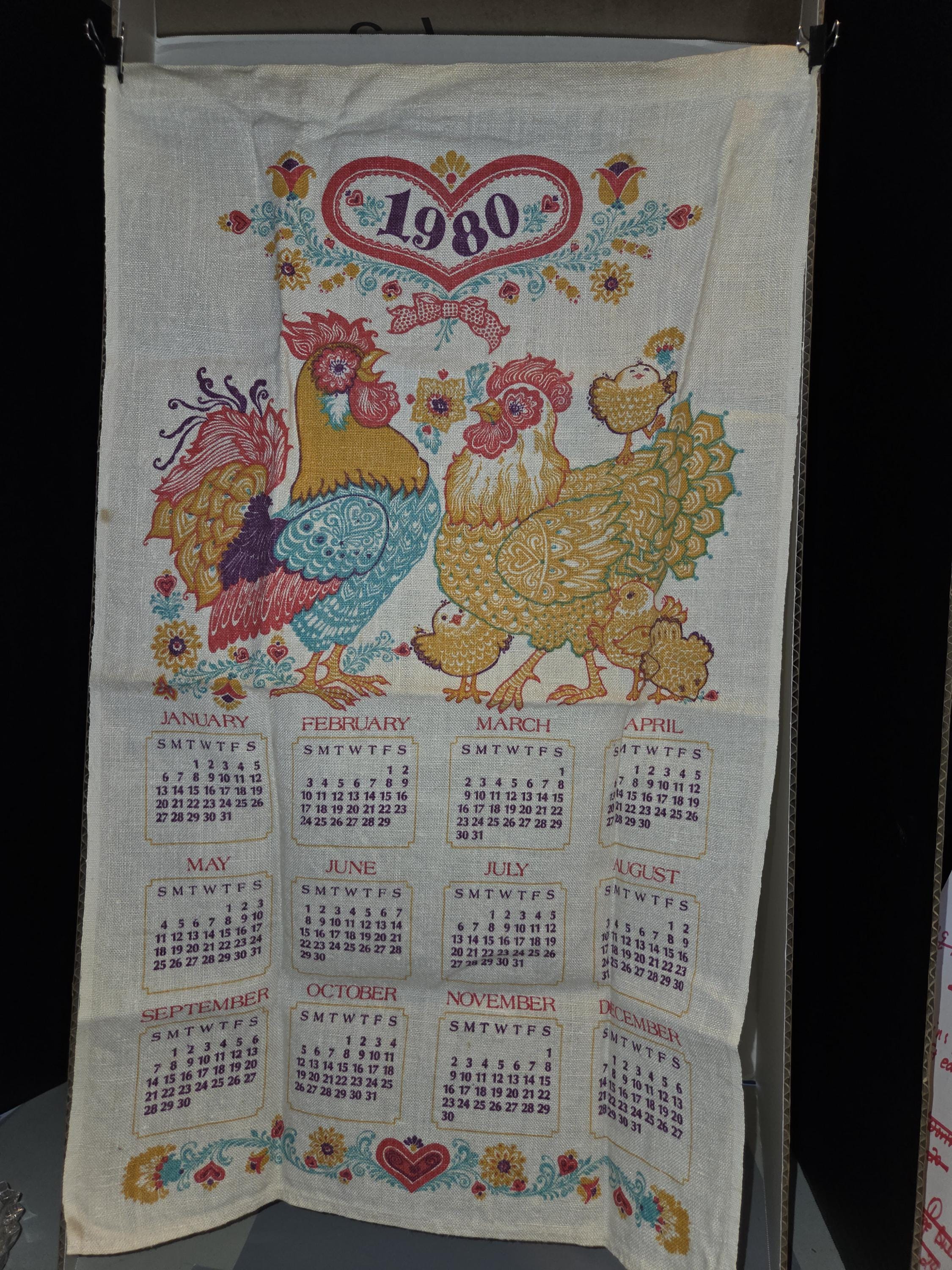 Vintage 1981 Calendar - Etsy