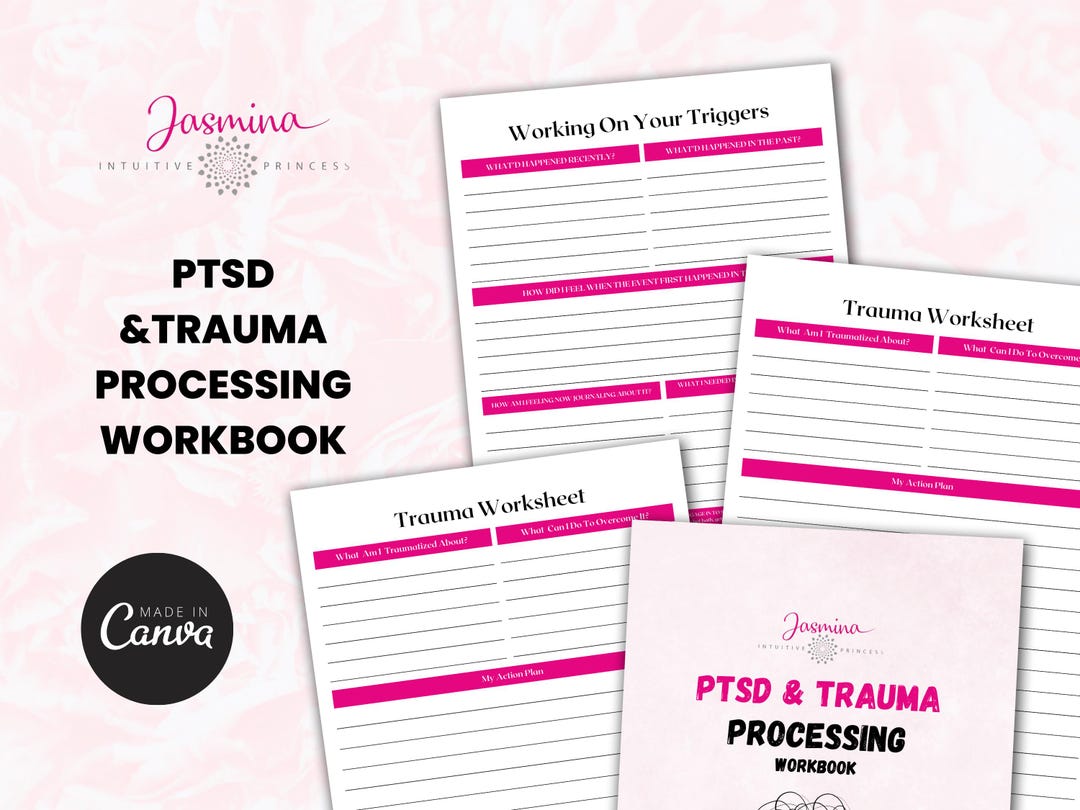 Trauma Processing.pdf PTSD Trauma Processing Workbook & Therapy Journal | printable Coping ...