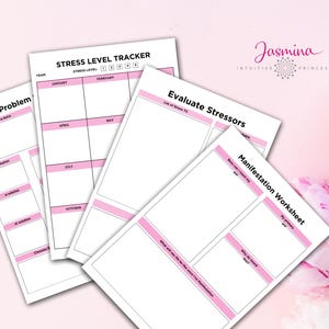 Stress Processing Journal, Mental Health Diary, Self-care Journal, Anxiety Relief, Coping Workbook, Emotional Wellness Gift