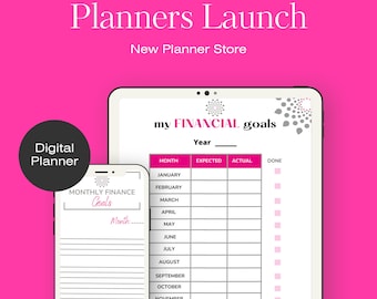 Monthly Finance Organizer | Google Sheets Budget & Due-Date Calendar