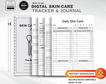Skincare & Beauty Planner | Daily Routine Tracker and Journal