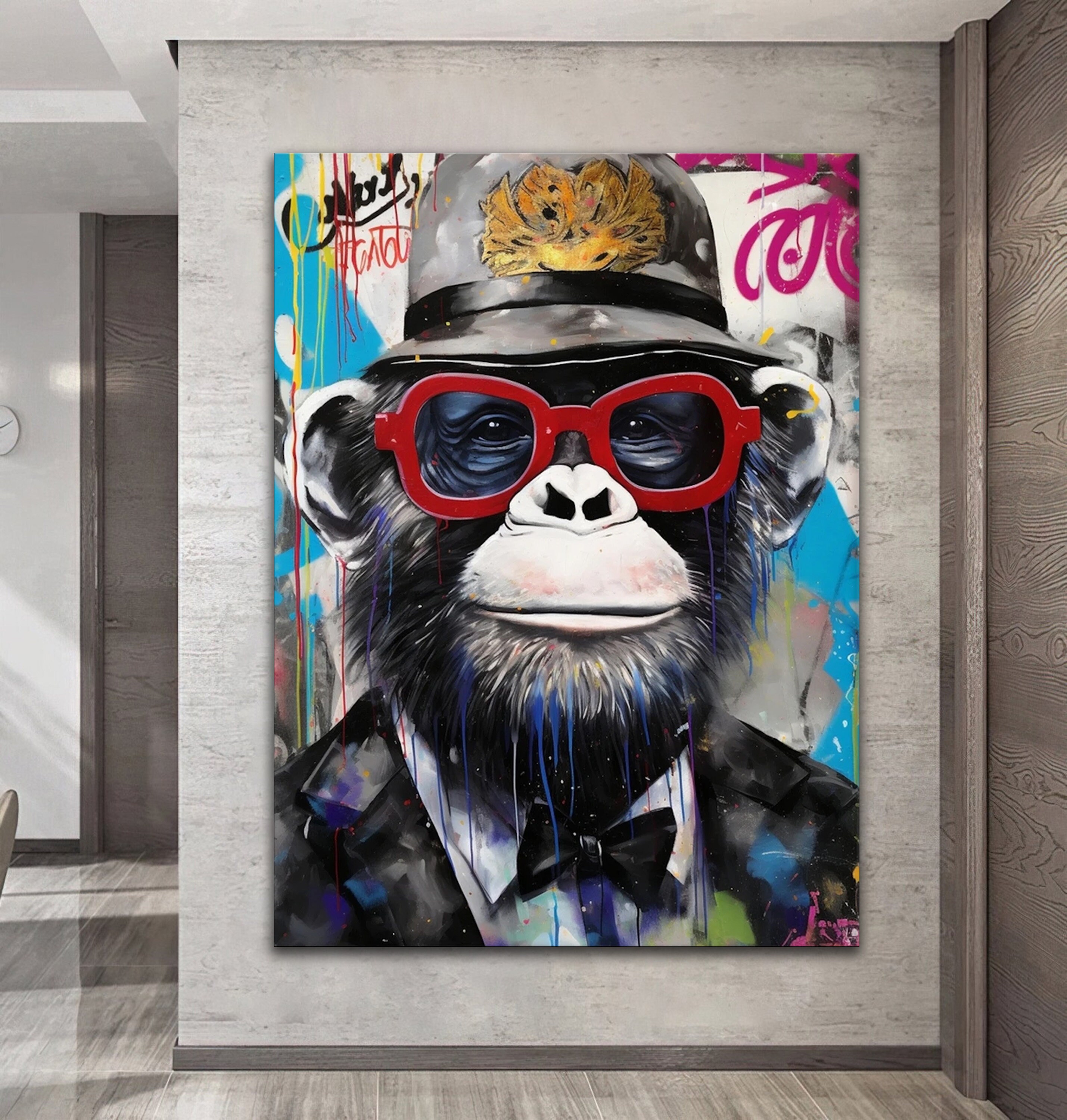 【絵画】【美品】【値下げ交渉可】【Banksy】 絵画】【美品】【値下げ交渉可】【Banksy】