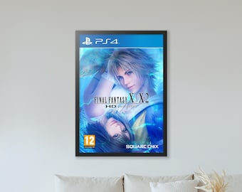 Final Fantasy X/X-2 HD Remaster (2014) Cover -box Art Poster