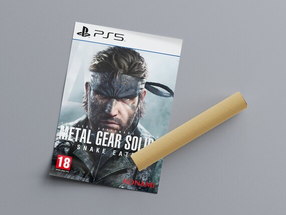 Metal Gear Solid Delta Snake Eater (2024) Cover Poster