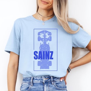 Vintage Carlos Sainz F1 T-Shirt: Williams Racing Fan Tee