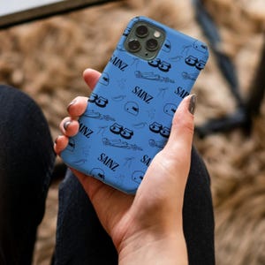 Carlos Sainz F1 Phone Case: Coquette Racing Style - iPhone & Samsung