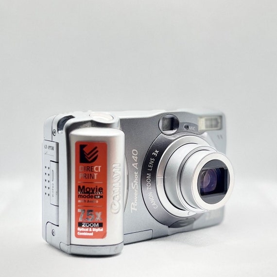 CANON POWERSHOT A40, Digital Camera, Y2K Vintage Camera - Etsy