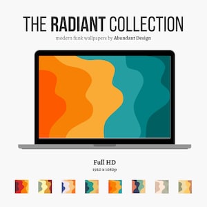 Minimalist Desktop Wallpaper | Aesthetic PC/Macbook/Laptop/Windows Computer Background | Radiant Collection | Digital Instant Download