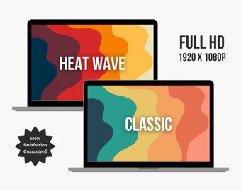 Sfondo desktop minimalista: collezione Radiant (download digitale)