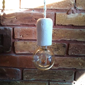 Unique ceramic hanging lamp