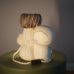 Autumn – Wabi-Sabi Ceramic Table Lamp | Japandi Sculptural Lighting | Babba Collection