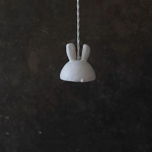 Lyo Baby – Bunny Pendant Lamp | Handmade Ceramic Ceiling Light for Kids’ Rooms