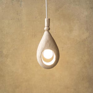 Handmade minimalist pendant light