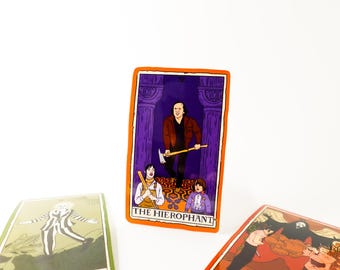 The Hierophant Tarot Card The Shining Wendy Torrance Jack Torrance Stephen King Sticker