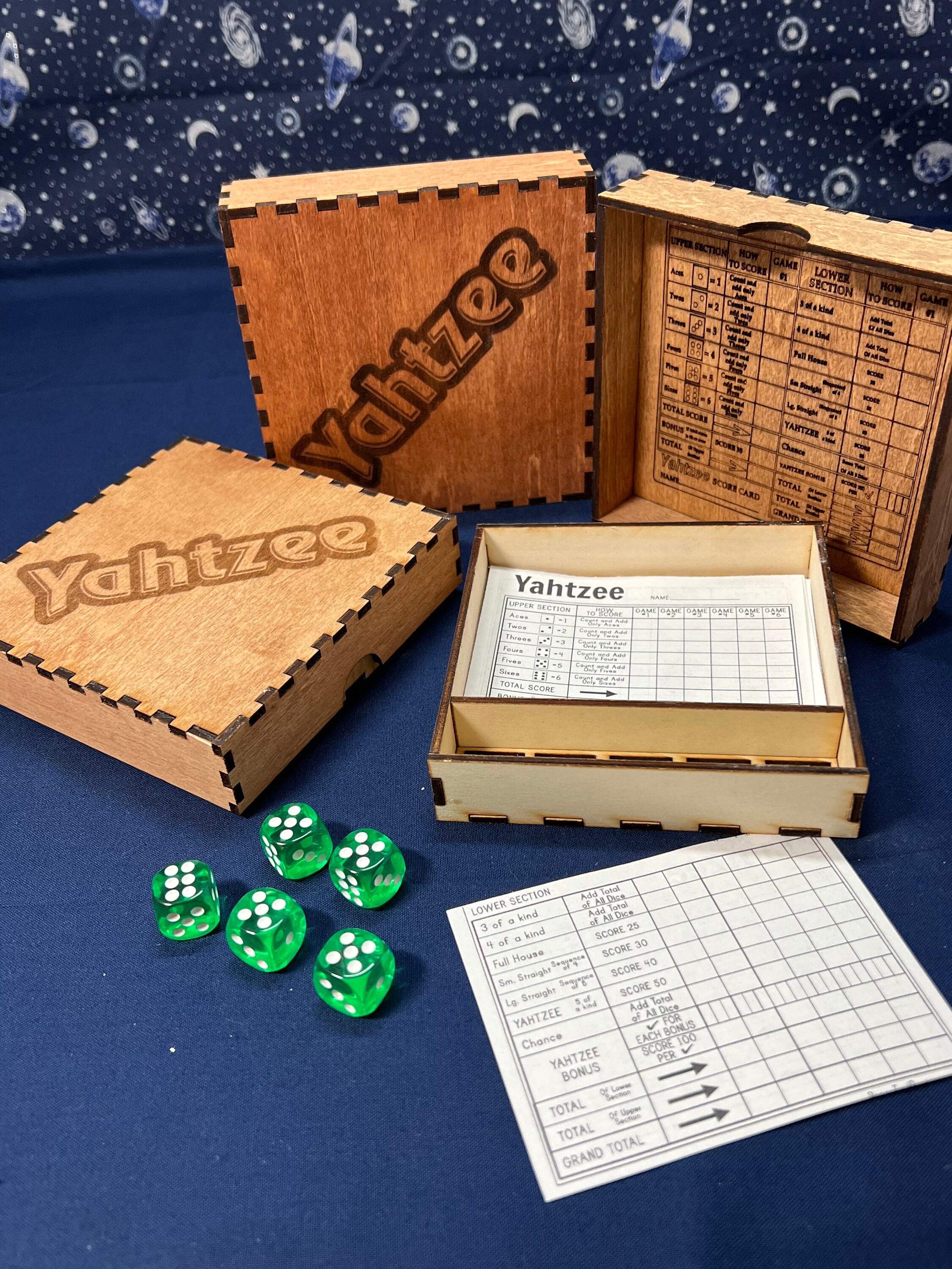 Travel Yahtzee Etsy