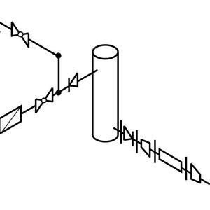 IsoDraw Template - Piping Diagram Symbols