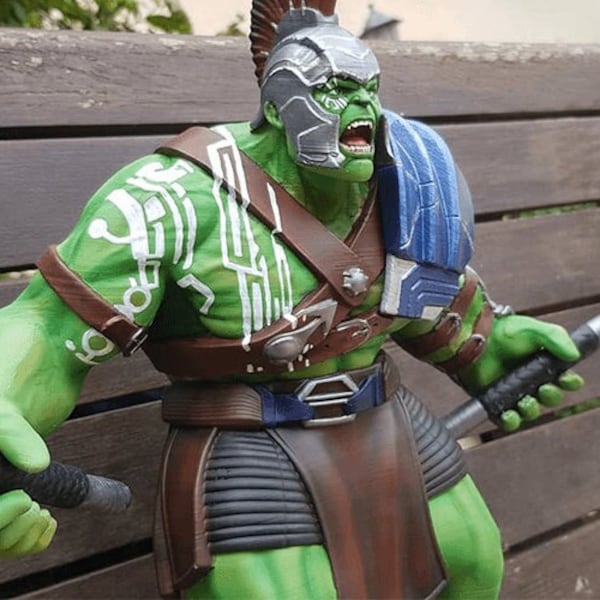 Marvel Hulk  STL File, 3D Digital Printing STL File for 3D Printers, Movie Characters, Games, Figures, Diorama 3D