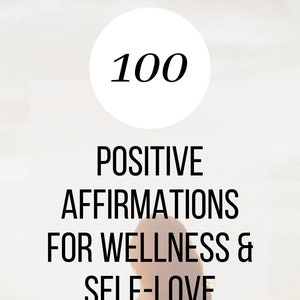 Tarjetas digitales de afirmación positiva: 100 afirmaciones para el bienestar y el autocuidado