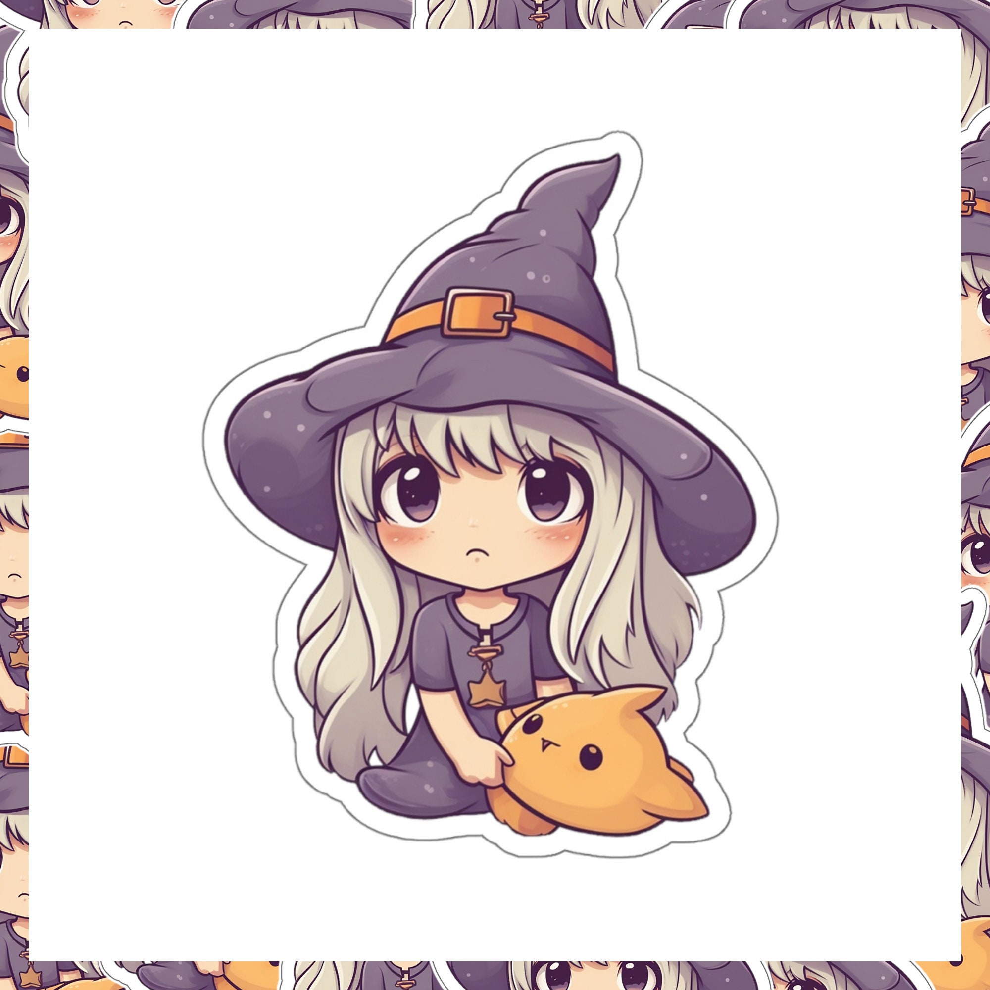 Chloe the Lost Witch Sticker, Anime Cartoon, Great for Laptops ...