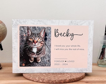 Personalized Pet Urn with Photo, Magnetic Closure