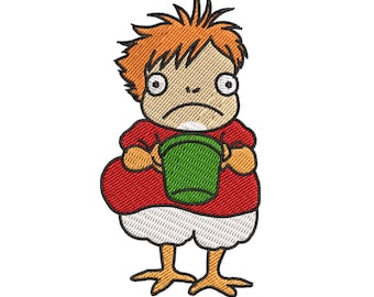 Ponyo-borduurmachine, Ghibli-borduurontwerp