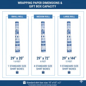 Watercolor Australian Shepherd Christmas Wrapping Paper Roll, Glossy or Matte Finish, Holiday Dog Lover Gift Wrap, Aussie Minimalist Wrap zdjęcie 5